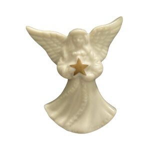 Lenox Porcelain Angel Pin Brooch